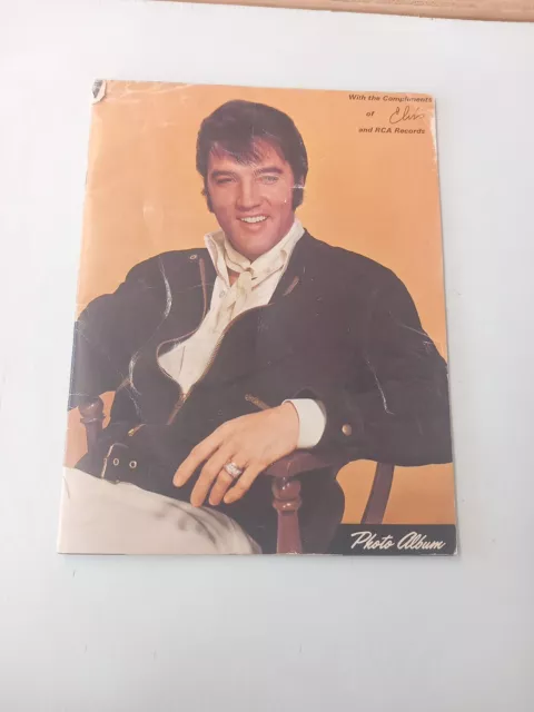 Elvis Presley RCA Records Souvenir Photo Album