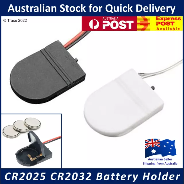 3V Button Coin Cell Battery Holder / ON-OFF Switch / Case Box for CR2025 CR2032