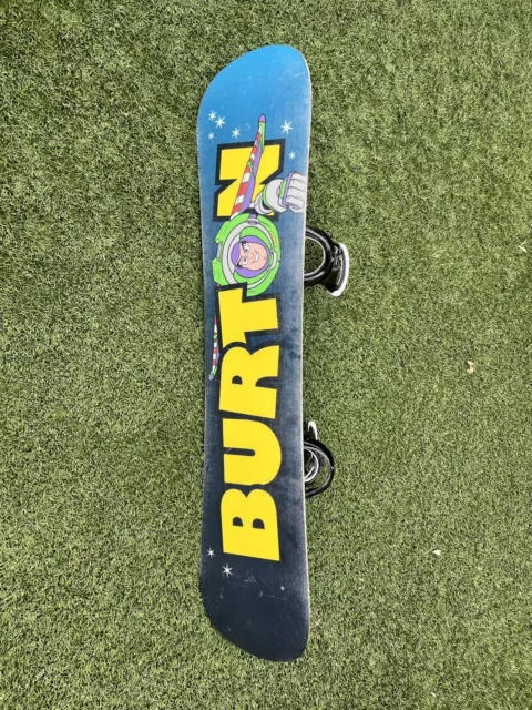 Burton Chopper, 130cm Snowboard Toy Story Edition With Burton Smalls Bindings