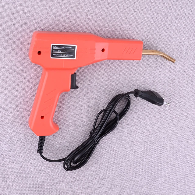 Bumper Hot Stapler Machine Handy Plastic Welder Garage Repair Welding Tool
