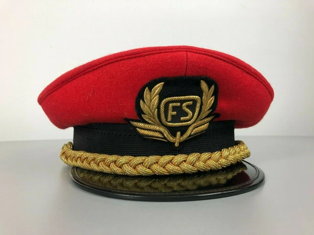 Ferrovie Berretto Da Ferroviere Cappello Fs Ferrovie Dello Stato