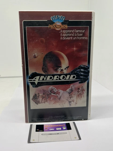 VHS ANDROID Klaus Kinski -1982- VF Cassette Video EUR 12,90 - PicClick FR
