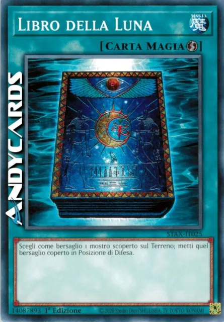 LIBRO DELLA LUNA • (Book Of Moon) • Comune • STAX IT025 • 1Ed • Yugioh ANDYCARDS