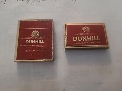DUNHILL MATCHBOXES VINTAGE over 40 years old UNSTRIKED £5.00 - PicClick UK