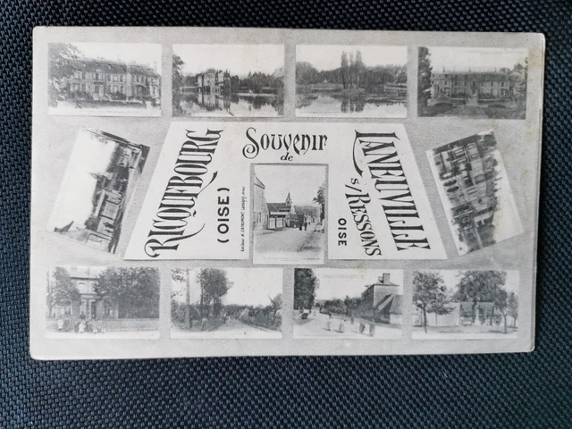 CPA 60 Souvenir de Ricquebourg - Laneuville sur Ressons