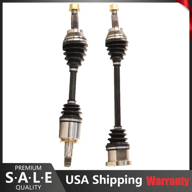Front Left Right Pair CV Axle CV Joint Shaft For INFINITI G37 G35 G25 X Sedan