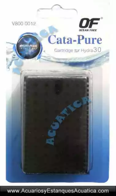 4 X Recambios Cartucho Hydra Filtro Cata Pure Filtración Acuario Marino Dulce