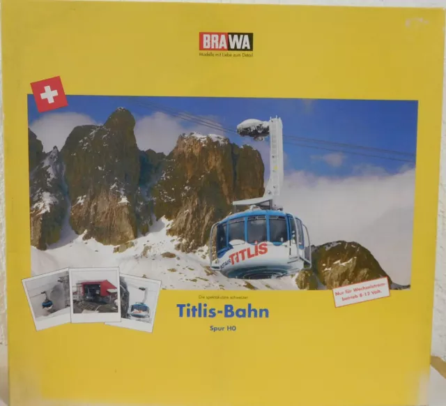 Brawa 6330 H0 Titlis-Gondelbahn Set, OVP