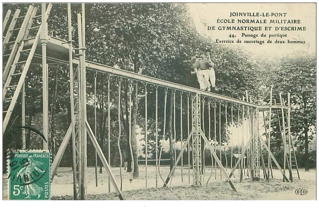 94.JOINVILLE LE PONT.n°28983.ECOLE NORMALE MILITAIRE DE GYMNASTIQUE ET D'ESCRI