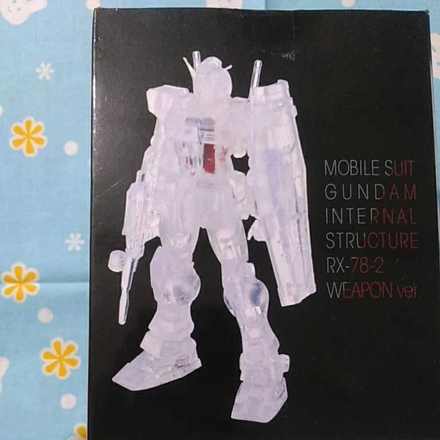 Mobile Suit Gundam INTERNAL STRUCTURE RX-78-2 WEAPON Clear Figure Unopened New