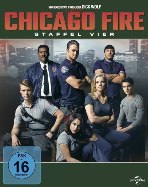 6 DVDs * CHICAGO FIRE - SEASON / STAFFEL 4 # NEU OVP +