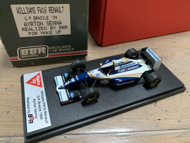 1:12 Williams FW16 Full Detail Kit - Ver A 1994 Rd.1 Brazilian GP | MFH K495 | Model Factory Hiro