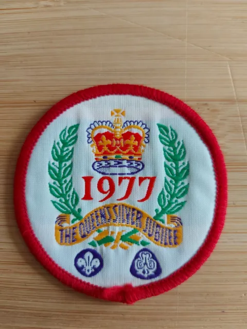 UK Scouting The Queens Silver Jubilee 1977