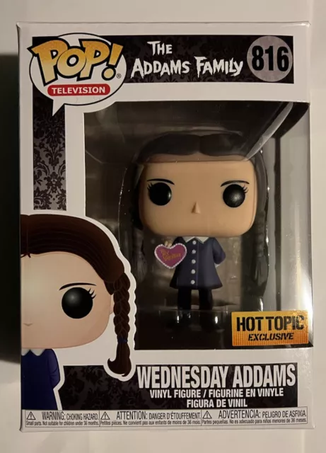 Wednesday Addams Valentine The Addams Family Hot Topic Exclusive Funko Pop #816