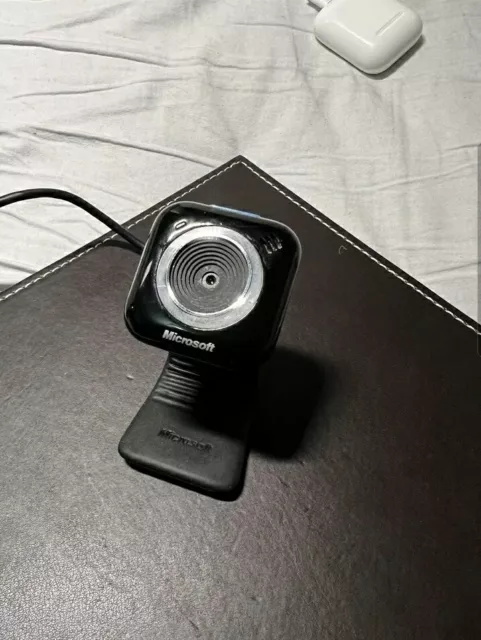 Microsoft LifeCam vx-5000 USB Webcam Life Web Cam Camera - Black