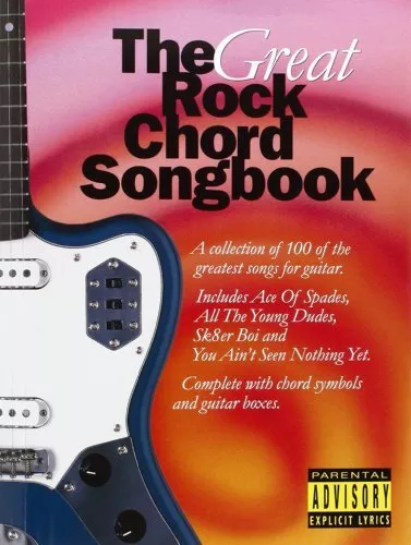 The Great Rock Chord Songbook (Big Guitar Chord S... by DIVERS AUTEURS Paperback