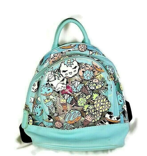 BETSEY JOHNSON CLEAR Small Backpack Snacks Donuts Ice Cream  display picture 2