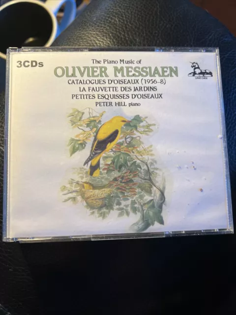 Olivier Messiaen 3CD Piano Music Box Set
