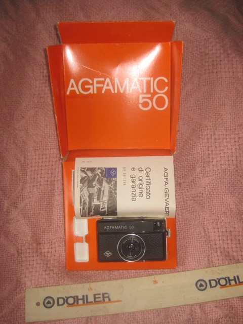 Macchina Fotografica AGFA AGFAMATIC 50 anni '70 pellicola analogica vintage