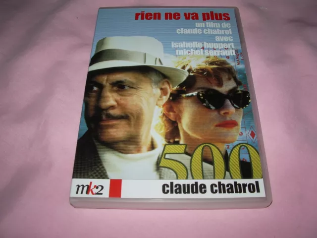 /// Dvd Rien Ne Va Plus Isabelle Huppert Michel Serrault Film Claude Chabrol