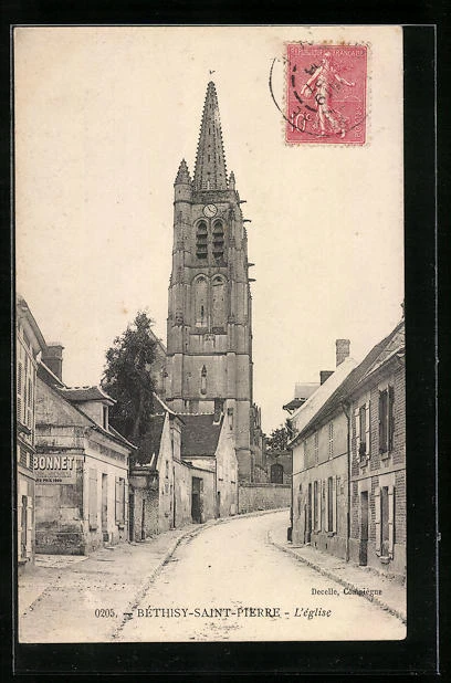 CPA Béthisy-Saint-Pierre, L´Église