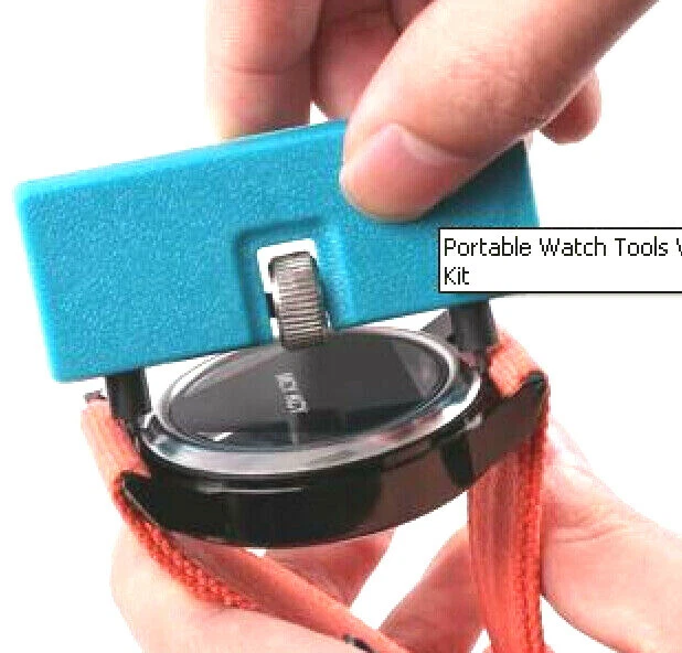 Ouvre-Montre YIZAN Bleu - Levier Changement Verre De Montre - Outil Horloger Professionnel