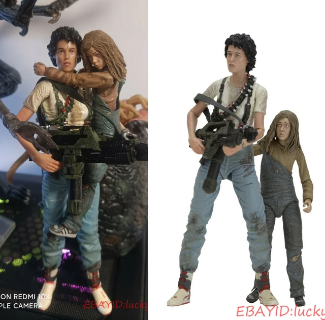 NECA 51608 Alien Ellen Ripley Rebecca 'Newt' Jorden 7in. Action Figure In Stock