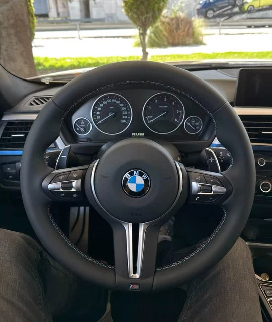 MEWANT Lenkradhülle für BMW 5er F07 F10 F11 F18 2011-2016/6er F06 F12