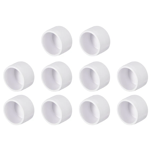 30pack PVC Pipe End Cap Plug Adapter Pipe Fitting Slip