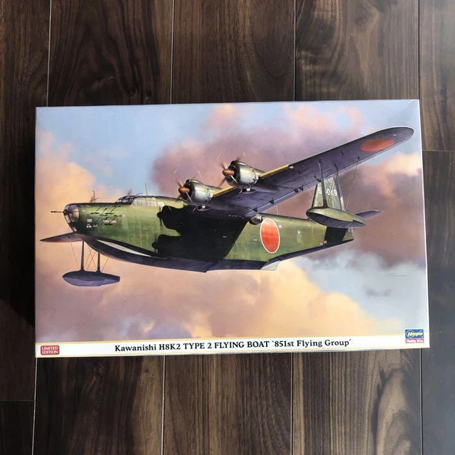 Hasegawa Hawa 1/72 Kawanishi H8K2 type 2 large flying boat 12 type 851st No.1068