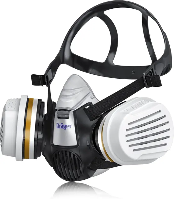 X-Plore 3300 Maschera Respiratoria Riutilizzabile per Verniciatura E Pittura Con