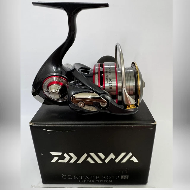DAIWA 10 CERTATE Hi-Gear Custom 3012-H Spinning Reel $259.99