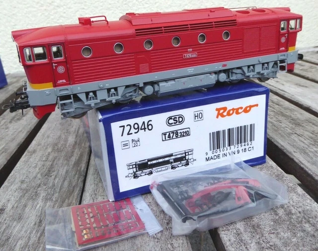 ROCO 72946 H0 Diesellok Taucherbrille Brillenschlange Rh T 478.3 CSD Ep ...