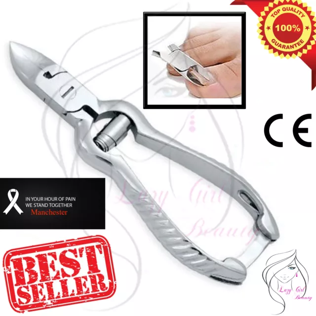 Professional HEAVY DUTY THICK Toe-Nail Clippers-PLIER Chiropody Podiatry Steel