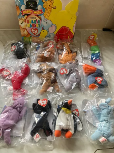 McDonald’s TY Beanie Babies Happy Meal Toys Complete Set 1999 SEALED