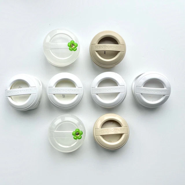 Bath &Body Works Slatkin Scentportable Lot 8 Clips Empty Refill Holder Visor Car