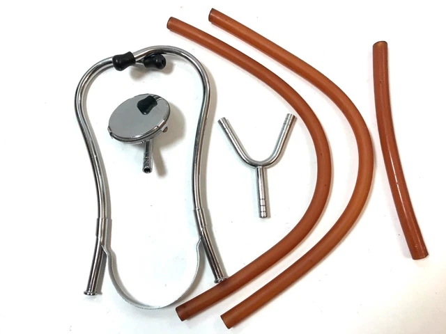 1950-1960's Vintage Bowles Stethoscope, USA / Orig. Box / FREE SHIP 2