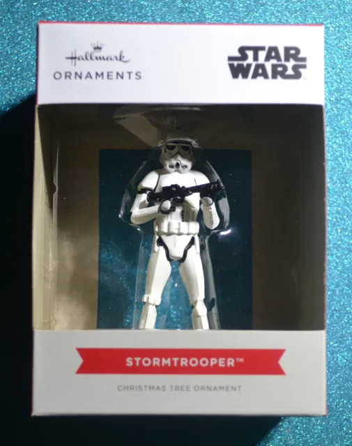 Hallmark Star Wars Stormtrooper with Blaster Christmas Ornament