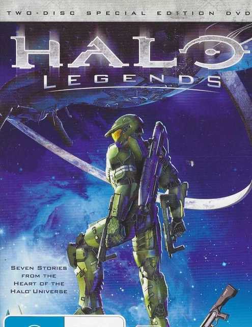 HALO LEGENDS-[2010-[TWO-DISC SPECIAL Edition]-[7 Stories]-DVD $17.99 ...