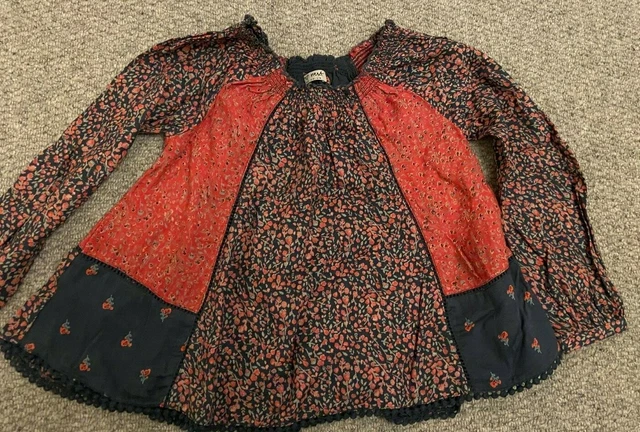 Girls pretty ditsy top from NEXT age 7 yrs