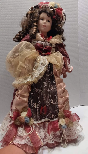 Vintage Duck House Heirloom Porcelain Doll 