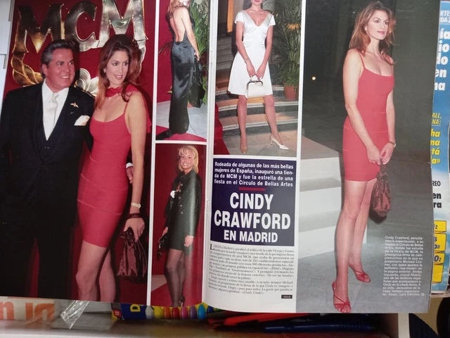 clipping h 2700 cindy crawford jacqueline de la vega marai jose suarez miss