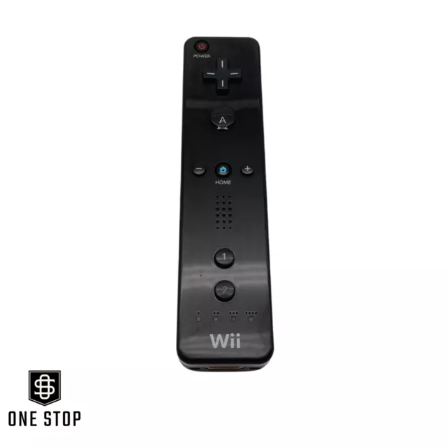 Controller Nintendo Wii Telecomando Originale Joystick Nero JoyPad Pad Wireless