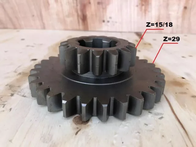 Drive gear 1/2 gear gearbox of the tractor Belarus 250/250as/250AN/T25