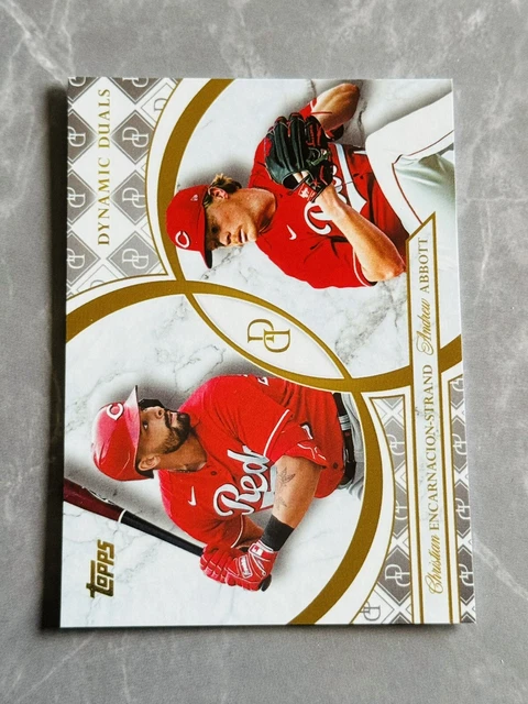 2024 TOPPS DYNAMIC Duals Christian Encarnacion-Strand/Andrew Abbott #49 ...