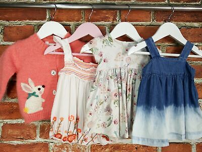 Baby Girl Bundle Age 3-6 Months Gap Next M&Co Jumper Dress Summer Bunny Set 68Cm