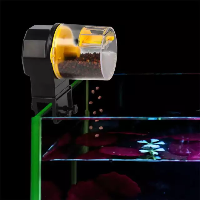 Adjustable Auto Fish Feeder Feeding Aquarium Tank Automatic Food Dispenser Timer 2