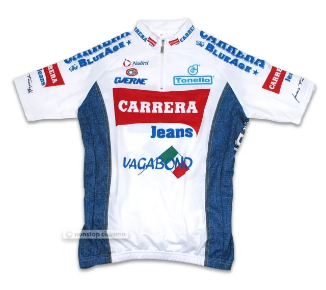 CARRERA VAGABOND 1994 Pantani Retro Vintage Replica Cycling Team Jersey Nalini