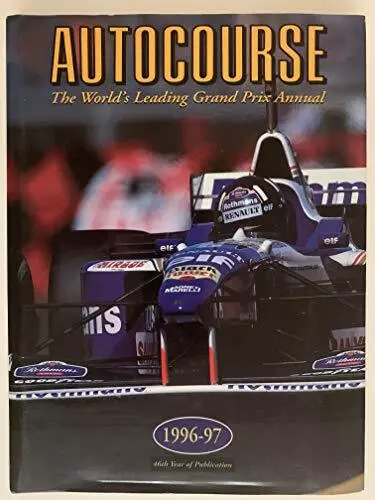 Autocourse 1996-97 Hardback Book The Cheap Fast Free Post