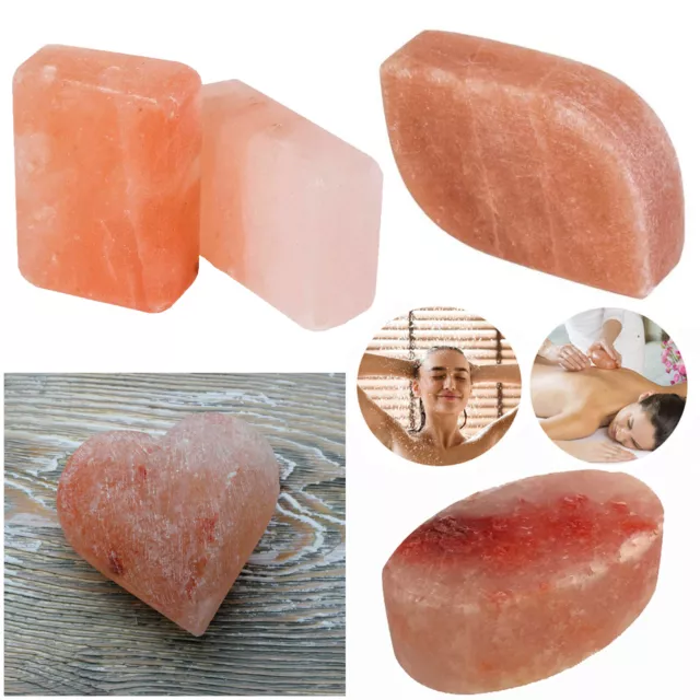 NEW! Natural Himalayan Therapeutic Pink Crystal Rock Salt Soap Bar For All Skin